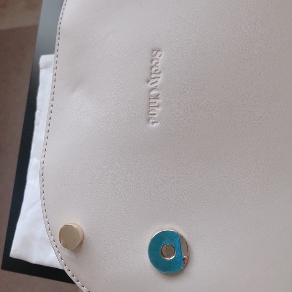 See by Chloe Mara bag: Motty grey & cream leather - Picture 4 of 7